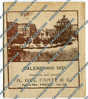 CALENDARIETTO PUBBLICITA LITOGRAFIA E TIPOGRAFIA A. DEL FANTE FIRENZE ANNO 1921 - Petit Format : 1921-40