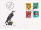 Pro Juventute Série De 1971  Sur  Lettre Non Adressée   FDC  Oiseaux Birds Vogel - Briefe U. Dokumente