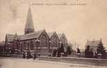 TIEGEM TIEGHEM L'EGLISE ET LE PRESBYTERE KERK EN PASTORIJ EDIT C CROMMELYNCK TIEGHEM - Anzegem