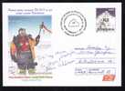 Entier Postal Stationery 151/2004,Climber,mountaineer,Karakorum,SIGNATURE H.Colibasanu,obliteration Concordante RRR. - Escalada