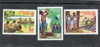 MALI : Scoutisme - Activités Scouts (traversée De La Rivière, Salut Au Drapeau, En Pirogues) - Unused Stamps