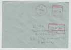 Austria Cover With Meter Cancel Wien 7-9-1993 Sent To Denmark - Cartas & Documentos