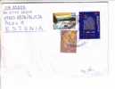 GOOD ARGENTINA Postal Cover To ESTONIA 2009 - Good Stamped - Cartas & Documentos