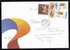 Romania,2006  5 Stamps On Registred Cover!! - Brieven En Documenten