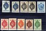 LIECHTENSTEIN, Num 18-24, Cat Yvert. Variedades * - Unused Stamps