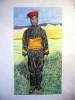 C1 DESSIN Couleurs TIRAILLEUR SENEGALAIS 1913 - JULLIAN - Drawings