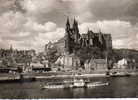 MEISSEN - ELBE - DOM ALBRECHTSBURG UND ELBDAMPFER MUHLBERG   CPSM   Grd Format  Année 1964  X - Meissen