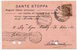 ROVIGO 21.10.1925 - Card Cartolina " Negozio Dante Stoppa "  Firma - Publicity