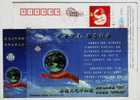 China 2004 Fuzhou Meteorological Station Advertising Pre-stamped Card,Watching Weather Forecast Prevent Natural Disaster - Klimaat & Meteorologie