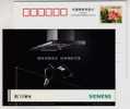 High Jump,Lampblack Machine,China 2008 SIEMENS Household Electrical Appliances Advertising Pre-stamped Card - Springreiten