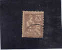 FRANCE      MOUCHON   N°126  (1902) - Used Stamps