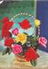 ZD618 Postcard Stereoscopic 3d Card Flowers Fleurs Roses - Stereoscope Cards