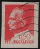1960's - Yugoslavia - Stationery Envelope Stamp - TITO - Famous People - Famous Political Leaders - Postwaardestukken
