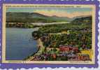 Mirror Lake And Lake Placid And Lake Placid Club, NY 1943 - Adirondack