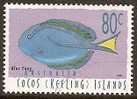 COCOS ISLANDS - Used 1995 80c Fish - Cocoseilanden