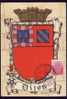 Carte Maximum FRANCE N° Yvert 559 (Dijon) Obl Ill Journée Du Timbre 48 (Ed BD) - 1940-1949