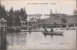 CPA 70 LUXEUIL LES BAINS BOATING LAKE ROWING HAUTE SAONE FRANCE  VISE BOURGES - Luxeuil Les Bains