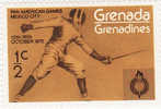 1975 Grenada/Grenadines - Giochi Panamericani A Mexico City - Esgrima