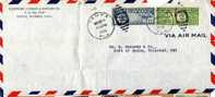 1304. Frontal Carta Aerea TAMPA (Florida) 1938 A Trinidad - Brieven En Documenten