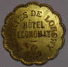 Longwy 54 Aciéries Hôtel économat 20 Centimes 1883 SUP - Monedas / De Necesidad
