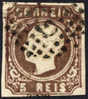 Portugal #12 Type I Used King Luiz Of 1862 - Oblitérés