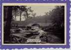 RPPC View Of Falls In Park, Lake Luzerne, NY 1946 - Adirondack