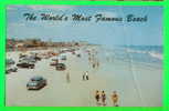 DAYTONA BEACH, FL. - WORLD´S MOST FAMOUS BEACH - ANIMATED OLD CARS - TRAVEL IN 1963 - DEXTER PHOTO SERVICE  - - Daytona