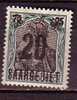 N0361 - SARRE SAAR Yv N°50 * - Unused Stamps