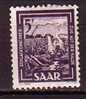 N0382 -SARRE SAAR Yv N°257 * - Unused Stamps