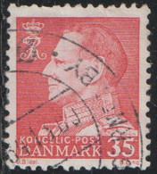 Dinamarca 1962 Scott 387 Sello º Rey Federico IX Frederik IX Michel 412x Yvert 421 Denmark Stamps Timbre Danemark - Usati