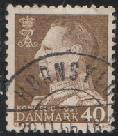 Dinamarca 1965 Scott 417 Sello º Rey Federico IX King Frederik IX Michel 428x Yvert 422 Denmark Stamps Timbre Danemark - Usati