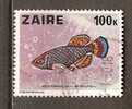 Congo-Zaire 1978  Fische   100k   (o) Mi.556 - Used Stamps