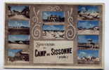 P10 - Souvenir Du Camp De SISSONNE (jolie Multivues De 1931 - Dos Vert) - Sissonne