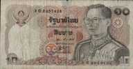 THAILAND / 10 BAHT / USED / 2 SCANS . - Thailand