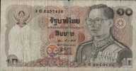 THAILAND / 10 BAHT / USED / 2 SCANS . - Tailandia