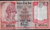 NEPAL / 5 RUPEES / USED / 2 SCANS . - Népal