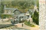 VITZNAU-RIGI-BAHN - Station Vitznau Und Die Rigibahn - Vitznau