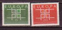 PGL - EUROPA CEPT 1963 BUND N°278/79 ** - 1963