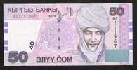 KYRGYSTAN P20   50 SOM   2002 #BC Signature 3 UNC. - Kirghizistan