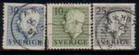 SWEDEN   Scott #  418-24  F-VF USED - Oblitérés