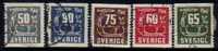 SWEDEN   Scott #  468-72  VF USED - Used Stamps