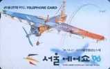 # KOREA MO9609128 Seoul Air Show 3000 Autelca 09.96 -avion,plane- Tres Bon Etat - Korea (Zuid)