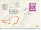 AUTRICHE / AUSTRIA - 1973-1970 - ENVELOPPE / COVER AVEC YT 1259/ SCOTT 964 - Lettres & Documents