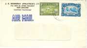 2004 New Zealand Airmail Cover With 2 Great Stamps " WHALERS AT WORK" - Storia Postale
