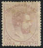 Edifil 127(*) 1872 Amadeo 1 Pts Lila En Nuevo Catálogo 120 Eur - Unused Stamps