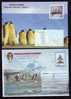 Penguin ,2x COVER STATIONERY Pingouin 1997-99 ANTARCTICA POLAR EXPLORER ,ROMANIA. - Pingouins & Manchots