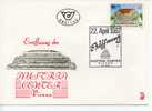 AUTRICHE / AUSTRIA - 1987 - ENVELOPPE / COVER AVEC YT 1708 / SCOTT 1391 - Lettres & Documents