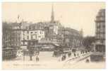 CPA PARIS LE PONT SAINT MICHEL - The River Seine And Its Banks