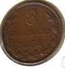 GUERNSEY 8 DOUBLES  EMBLEM FRONT  LAUREL LEAVES  BACK 1834 KM?  READ DESCRIPTION CAREFULLY !!! - Guernsey