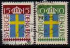 SWEDEN   Scott #  477-8  VF USED - Oblitérés